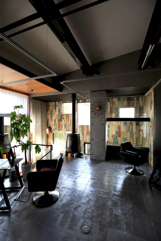 LOBBY+HAIR+DESIGN 内観