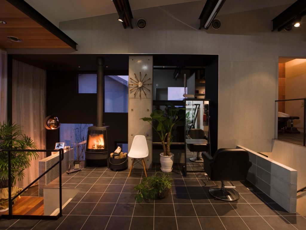 LOBBY+HAIR+DESIGN 内観