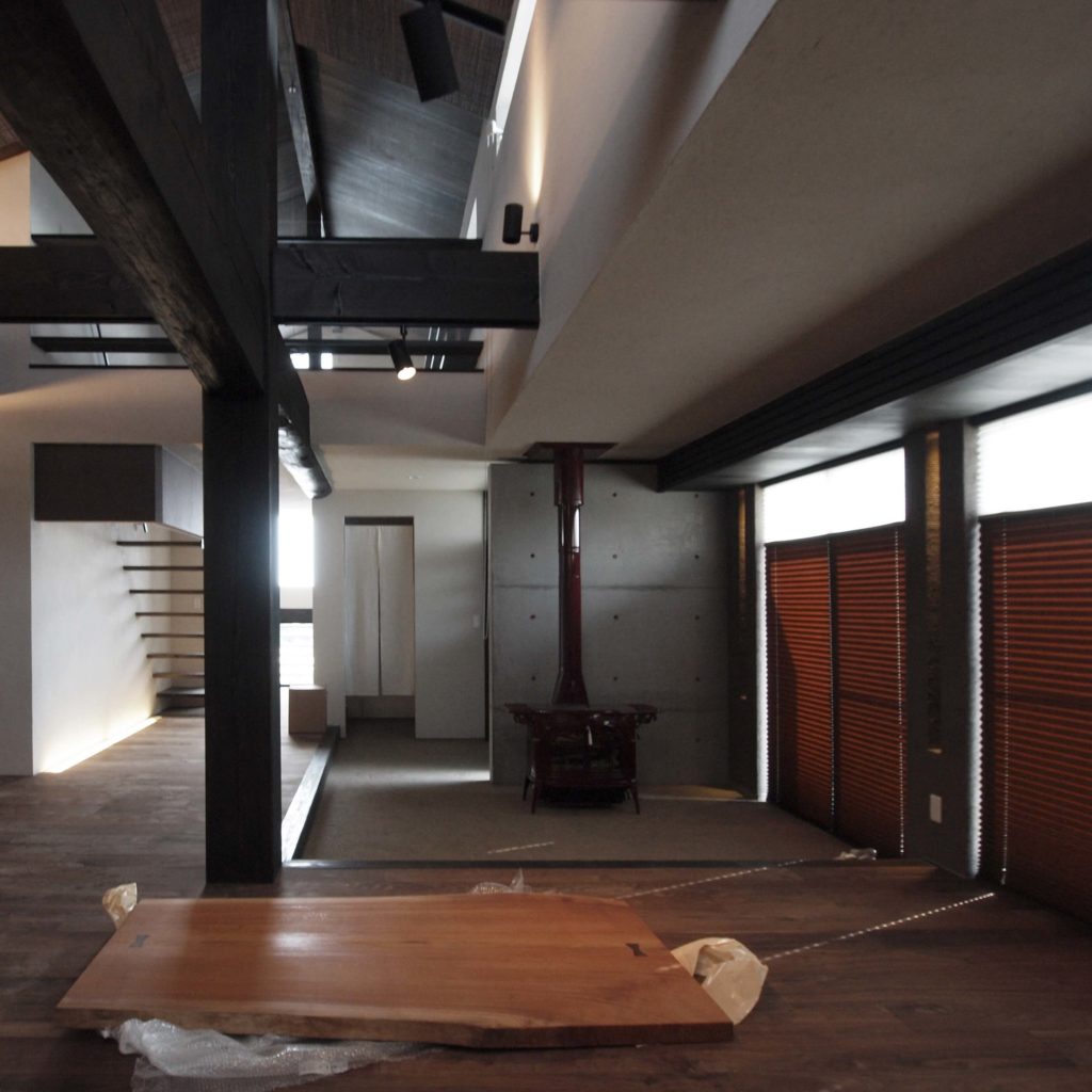 小出島の家 内観