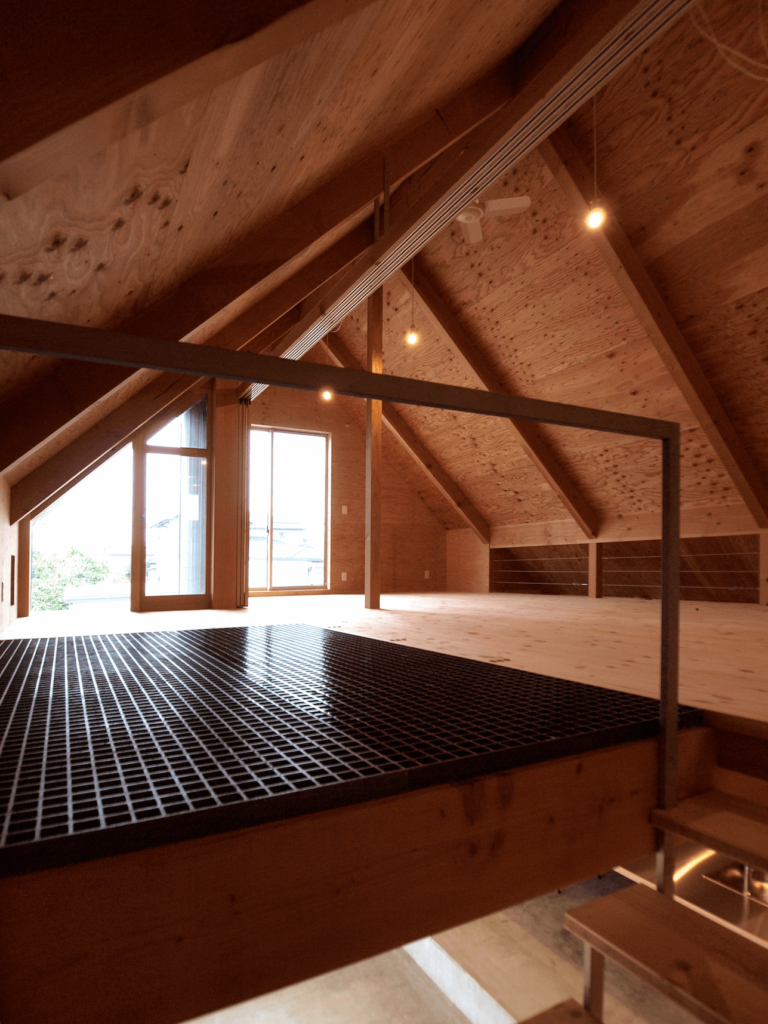 上穂北の家 内観